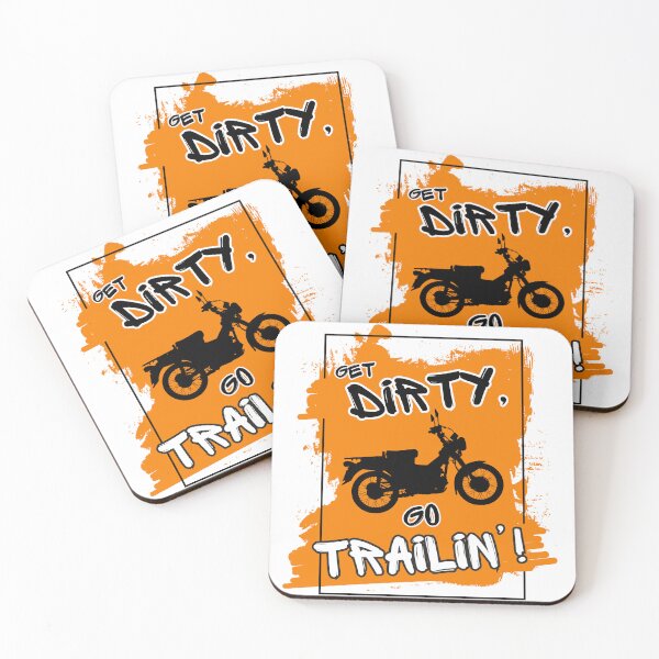Item preview, Get Dirty Go Trailin' -Trail Minibike Antianeira Design designed and sold by Antianeira.
