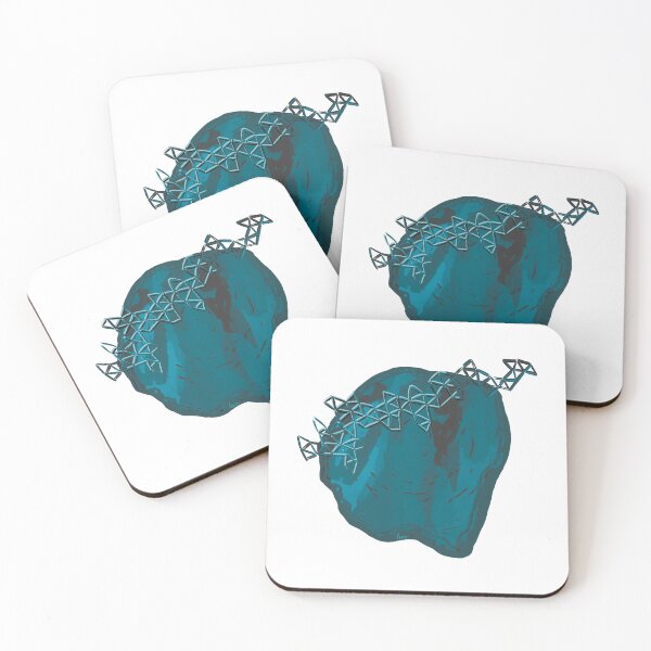 Item preview, Abstract Planet and satellite (blue/white background) designed and sold by MentaLee.