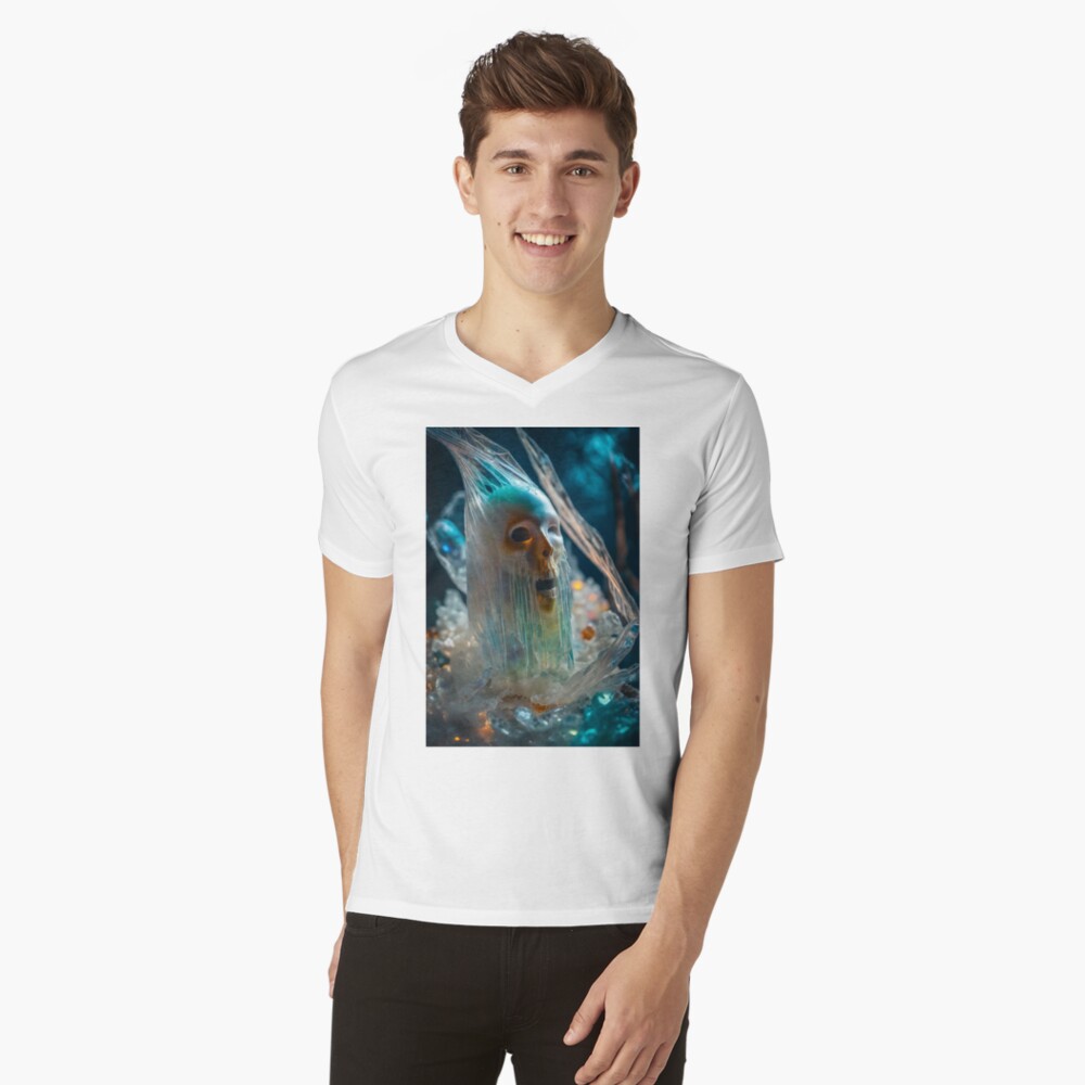 Item preview, V-Neck T-Shirt designed and sold by wohnfuehlfabrik.
