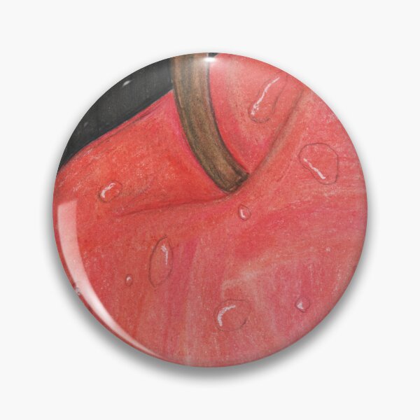Item preview, Red apple with water drops designed and sold by Artbysarah23.