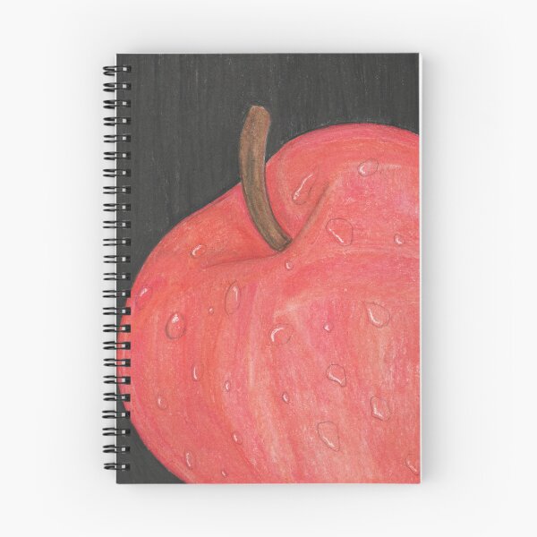 Item preview, Red apple with water drops designed and sold by Artbysarah23.