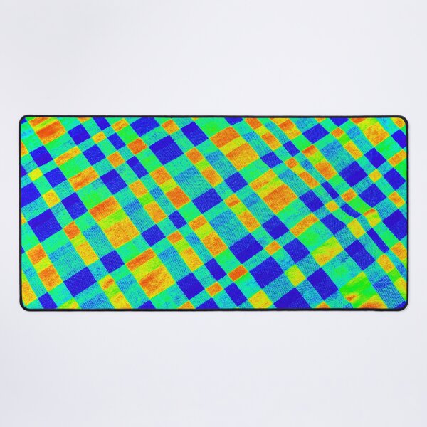 Item preview, Freaky fluro check designed and sold by stevepaint.
