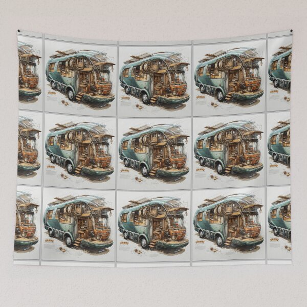 Item preview, Camper design by our favorite inventor "ecologicos". designed and sold by Josefbaillo.