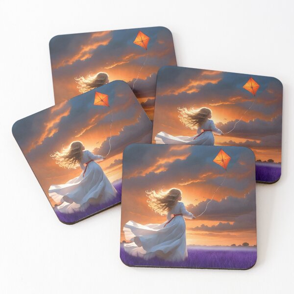 Item preview, Kite Flier text-to-image AI Art beautiful on any surface designed and sold by Robyn C Michael.