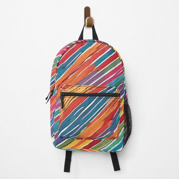 Item preview, Great Bright Diagonal Stripes designed and sold by AnimaliaStar.