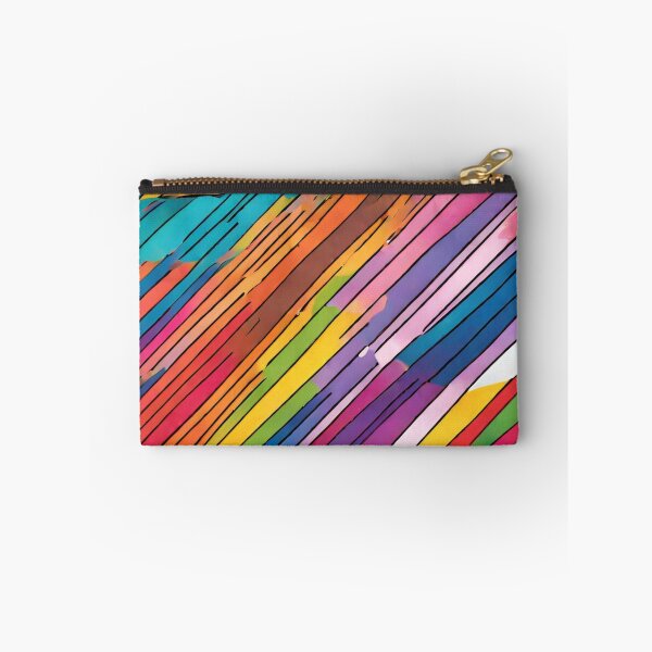 Item preview, Fun Colorful Diagonal Stripes designed and sold by AnimaliaStar.