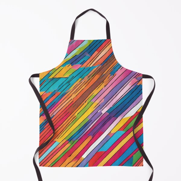 Item preview, Fun Colorful Diagonal Stripes designed and sold by AnimaliaStar.