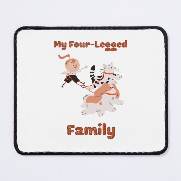 Item preview, My Four-Legged Family dog doggy puppy love designed and sold by Rukyta.