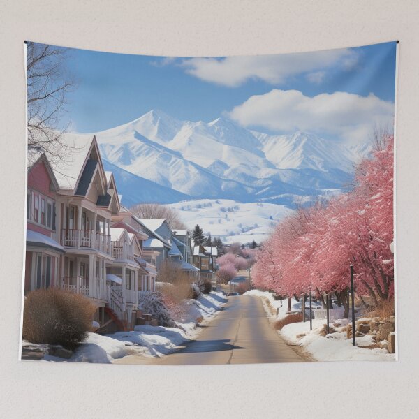 Item preview, A Vintage Travel Illustration of Park City - Utah - US designed and sold by GoodOldVintage.