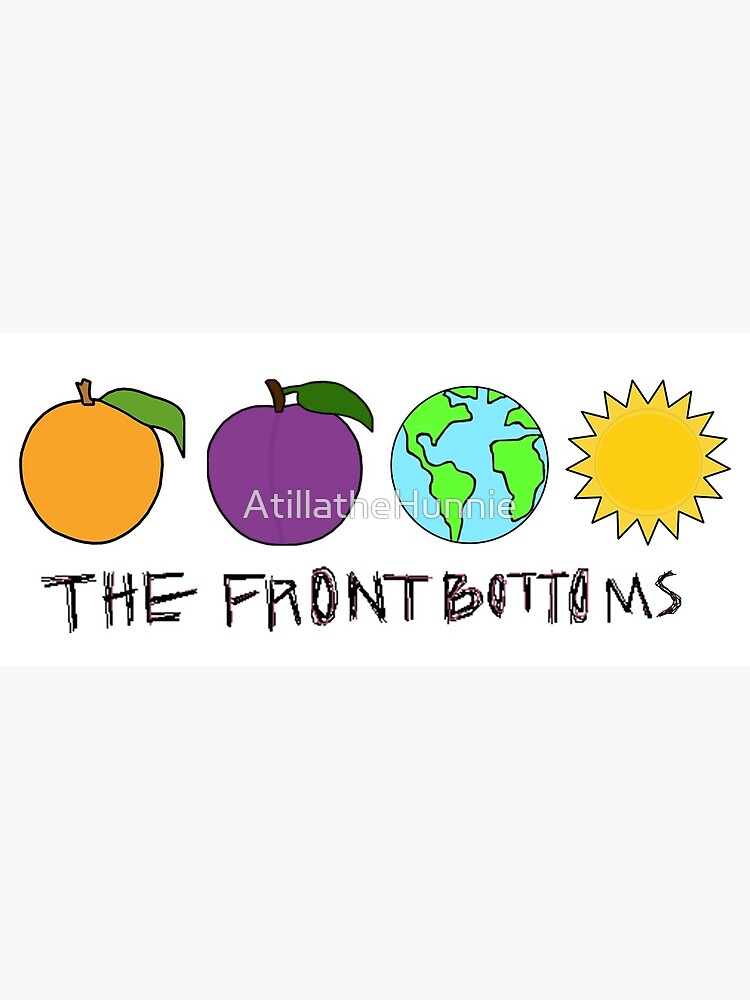 The Front Bottoms Peach Lyrics Postcard By Atillathehunnie Redbubble