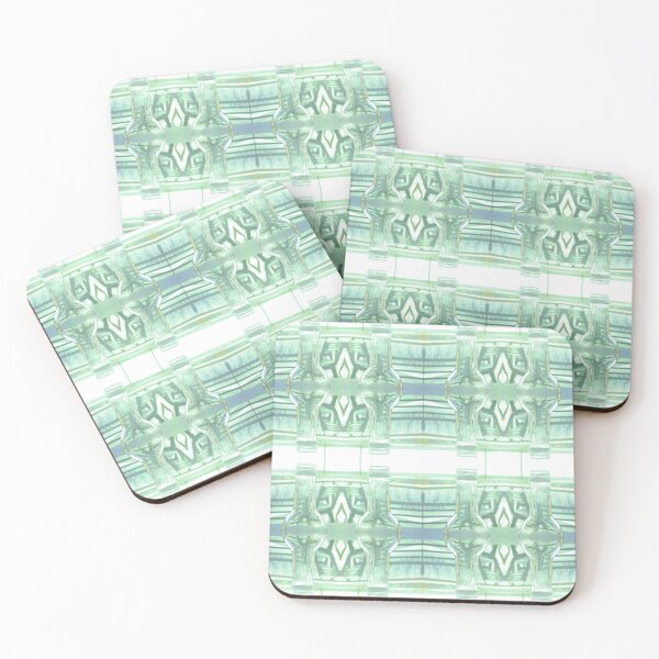Item preview, Kingsdown Bottle Reflection Photo Pattern Green designed and sold by vallisrowe.