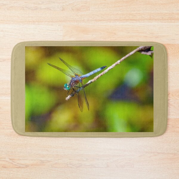 Item preview, For The Dragonfly Lover In You: Blue Dasher ~The Dragonfly symbolizes transformation and self-realization. The Dragonfly represents creative imagination and the insight of clear vision. designed and sold by MoreEZUSA-Here.