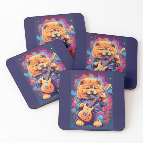 Item preview, Chow Chow Rockstar designed and sold by GleamingGiant.
