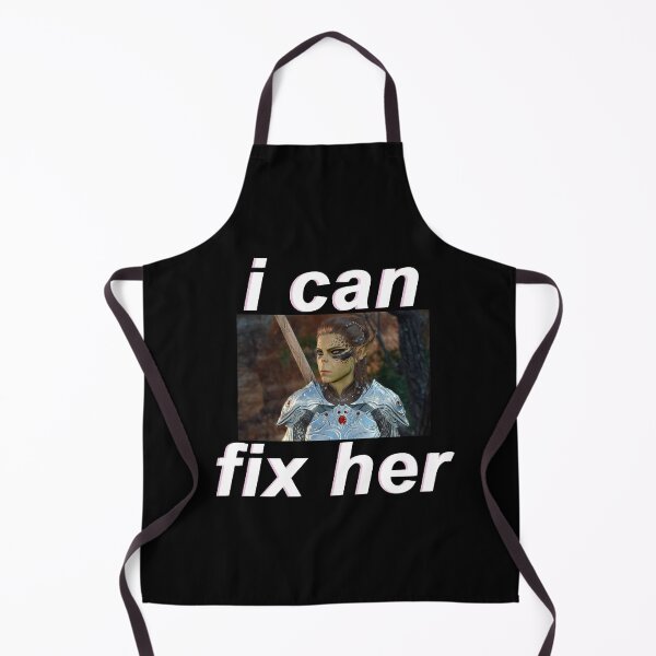 Item preview, (FOR DARK BACKGROUND) Lae'zel "I can fix her" designed and sold by cybarchangel.