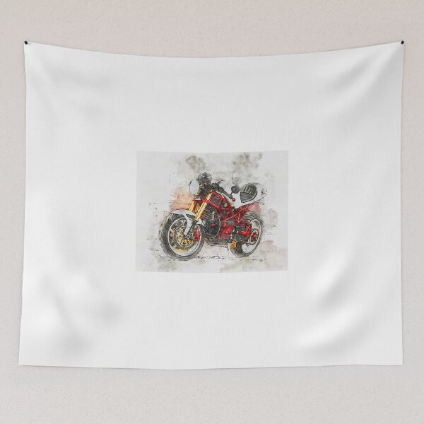 Item preview, Ducati Monster watercolor designed and sold by TeeHouse-Design.