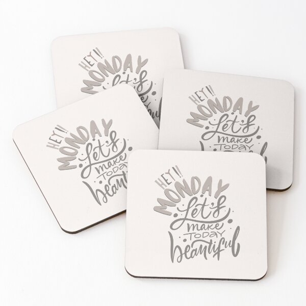 Item preview, Hey Monday Make Today Beautiful, Monday Motivation designed and sold by kimicreativ.