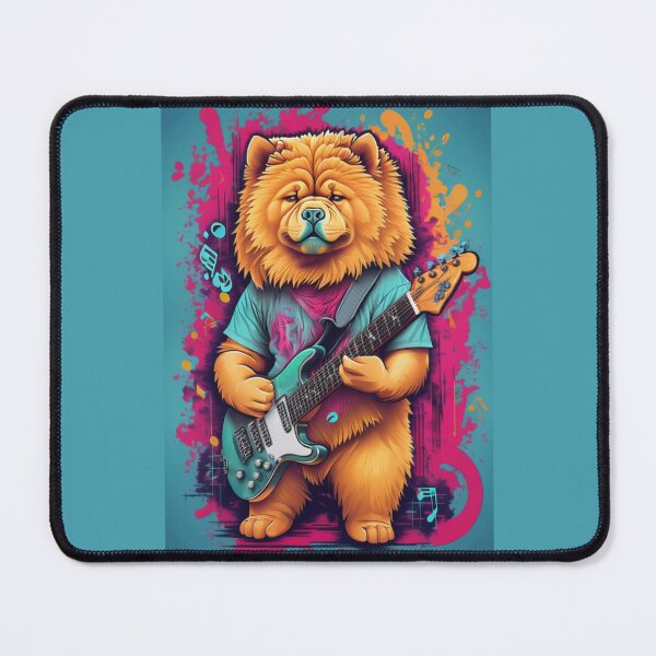 Item preview, Chow Chow Rockstar designed and sold by GleamingGiant.