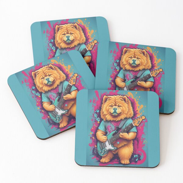 Item preview, Chow Chow Rockstar designed and sold by GleamingGiant.
