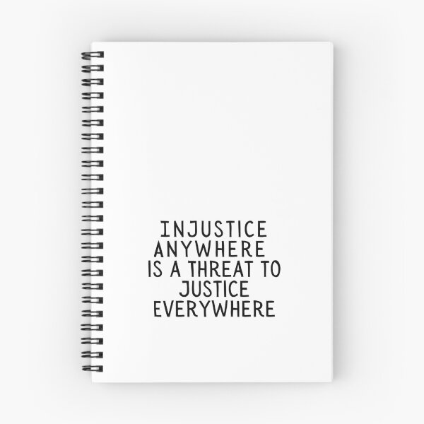 Item preview, Injustice Anywhere is a Threat to Justice Everywhere designed and sold by SarcastiCrafts.