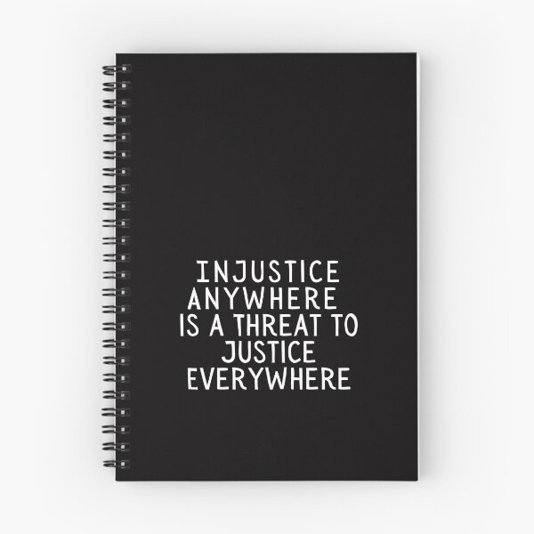 Item preview, Injustice Anywhere is a Threat to Justice Everywhere designed and sold by SarcastiCrafts.