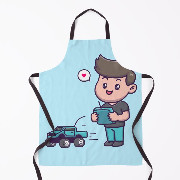 Item preview, Cute Boy with Remote Control Toy Car designed and sold by hjian8219.