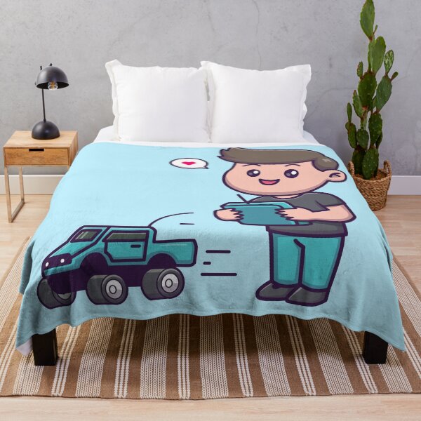 Item preview, Cute Boy with Remote Control Toy Car designed and sold by hjian8219.