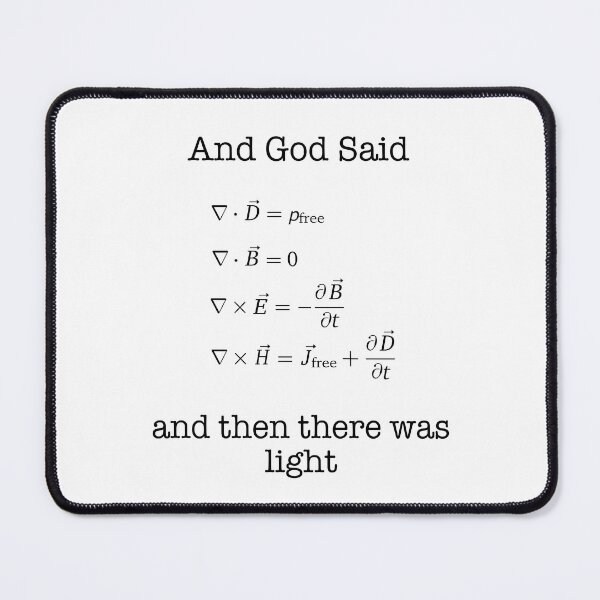 Item preview, Physics Maxwell's Equations Light and God designed and sold by TYPhoenicians.