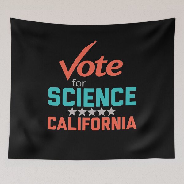 Item preview, CALIFORNIA March for Science & Vote for Science  designed and sold by brizodesign.