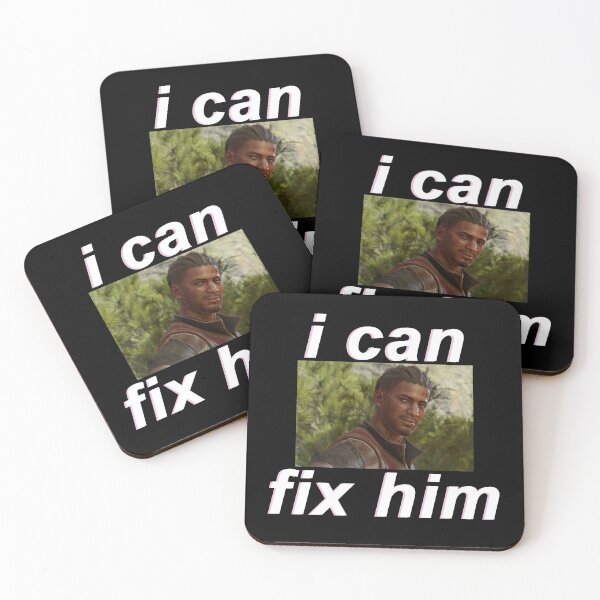 Item preview, (FOR DARK BACKGROUND) Wyll "I can fix him" designed and sold by cybarchangel.