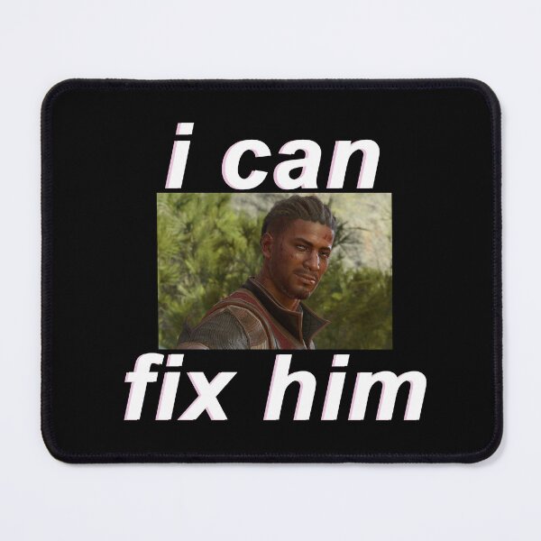 Item preview, (FOR DARK BACKGROUND) Wyll "I can fix him" designed and sold by cybarchangel.