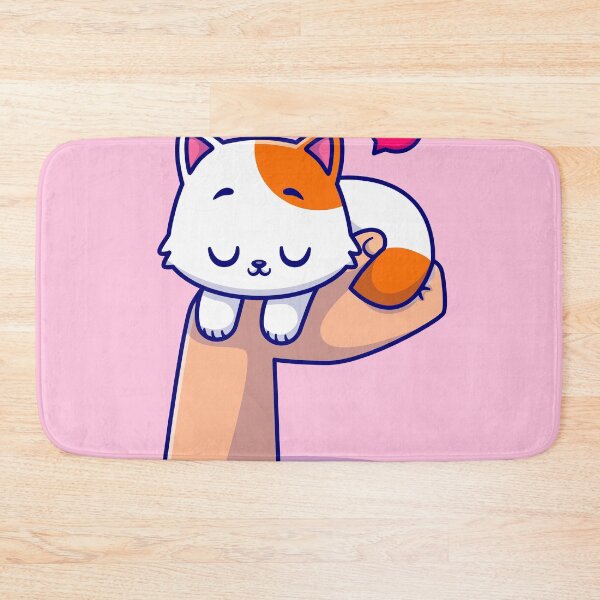 Item preview, Cute Cat with a Hand designed and sold by hjian8219.