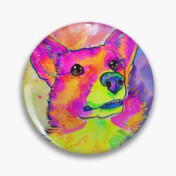 Item preview, Rainbow Corgi  designed and sold by Spike and Sparkle.