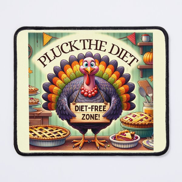 Item preview, Pluck The Diet Thanksgiving designed and sold by ZenEverAI.