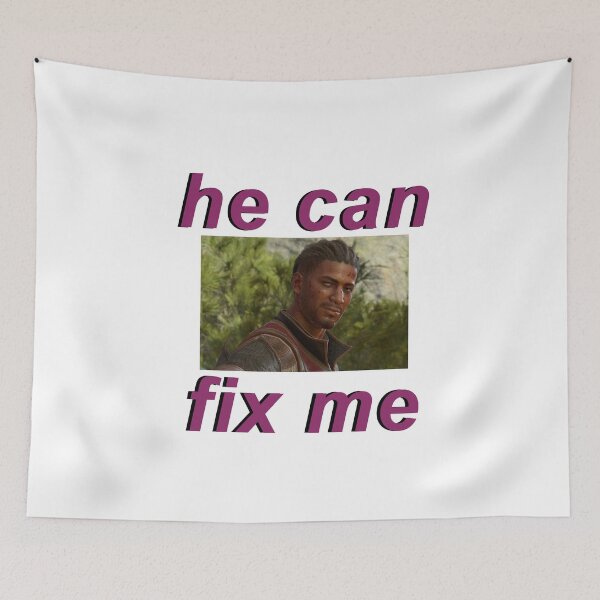 Item preview, Wyll "He can fix me" designed and sold by cybarchangel.