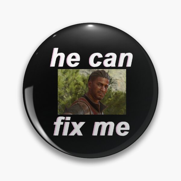 Item preview, (FOR DARK BACKGROUND) Wyll "He can fix me" designed and sold by cybarchangel.