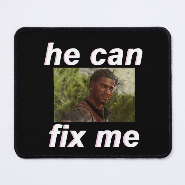 Item preview, (FOR DARK BACKGROUND) Wyll "He can fix me" designed and sold by cybarchangel.