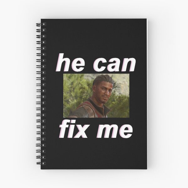 Item preview, (FOR DARK BACKGROUND) Wyll "He can fix me" designed and sold by cybarchangel.