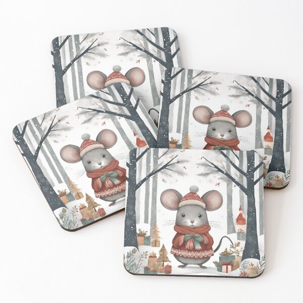 Item preview, Mouse Celebrates Christmas designed and sold by XamiDesign.