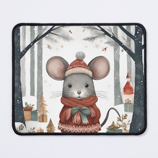 Item preview, Mouse Celebrates Christmas designed and sold by XamiDesign.