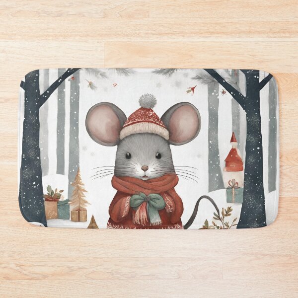 Item preview, Mouse Celebrates Christmas designed and sold by XamiDesign.