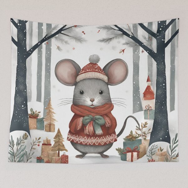 Item preview, Mouse Celebrates Christmas designed and sold by XamiDesign.