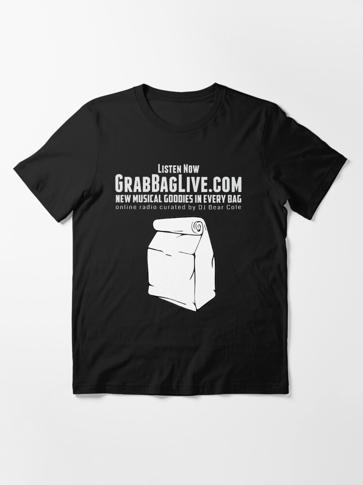 Alternate view of Grab Bag Live Radio Station Essential T-Shirt