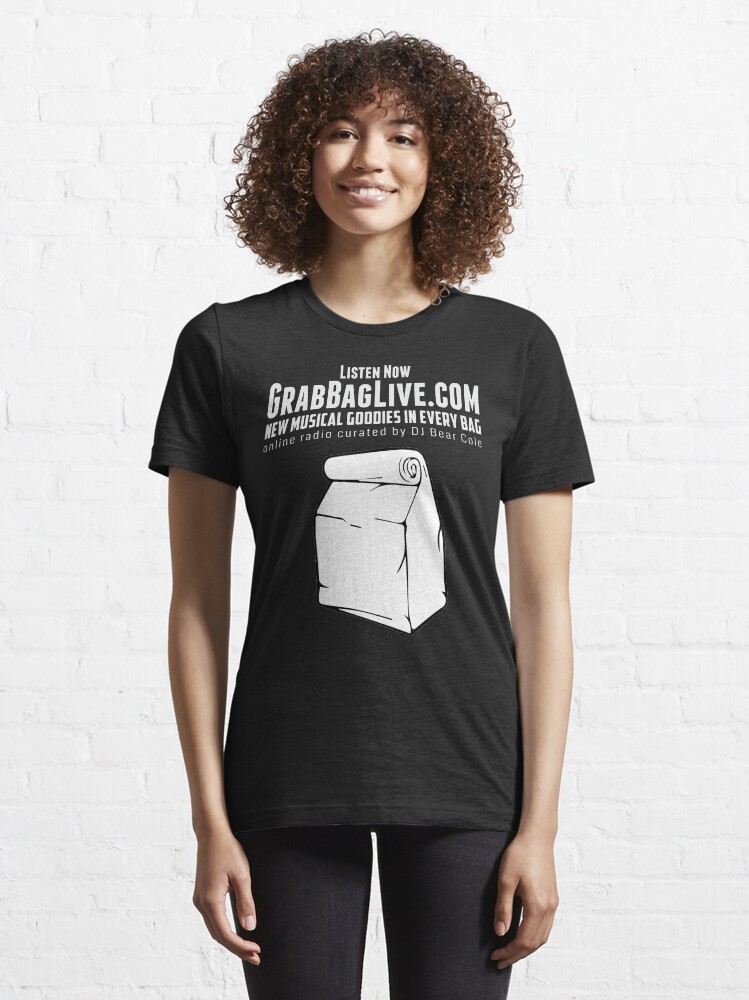 Alternate view of Grab Bag Live Radio Station Essential T-Shirt