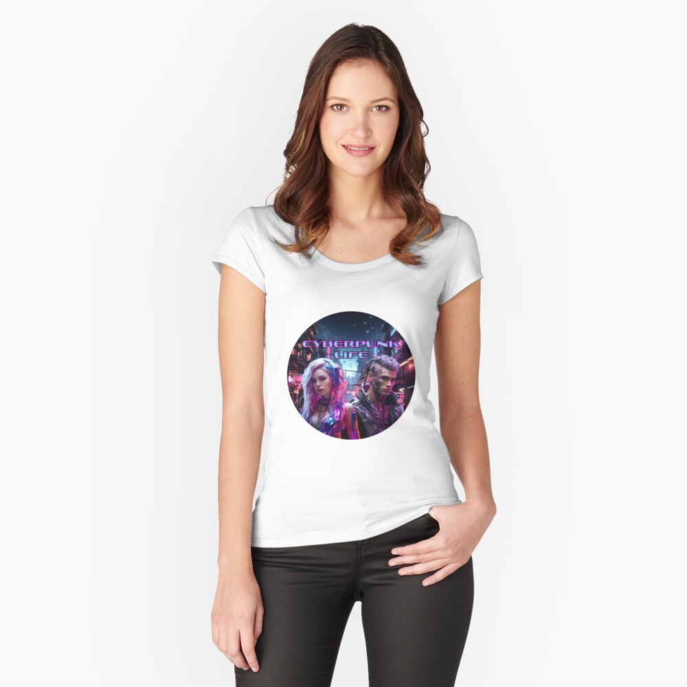 Item preview, Fitted Scoop T-Shirt designed and sold by mmlv.