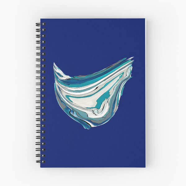 Item preview, Abstract lagoon (blue / blue background) designed and sold by MentaLee.