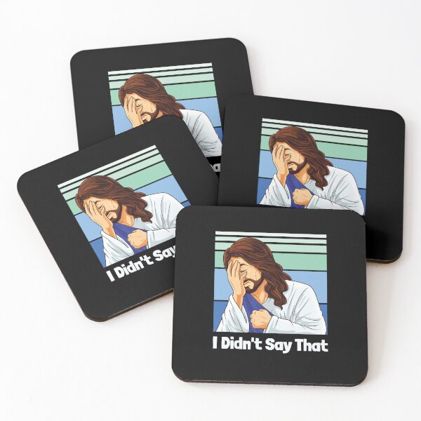 Item preview, Jesus Face Palm I Didn’t Say That  designed and sold by The Junto Shop.