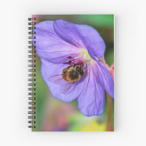 Item preview, Bee On Purple Flower designed and sold by RStarArt.