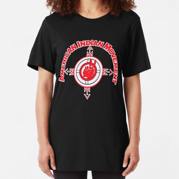 American Indian Movement Slim Fit T-Shirt