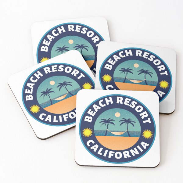 Item preview, Beach Resort California designed and sold by TheCatmeow2000.