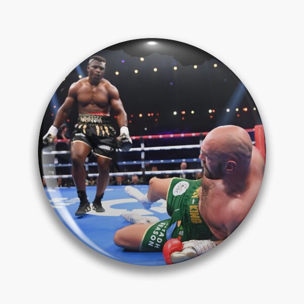 Item preview, NGANNOU KICKS TYSON FURY TO THE GROUND designed and sold by SphinxStore.